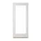 Codel Doors 36" x 80" Primed White French Exterior Fiberglass Door 3068RHISPSF20FC49161DB - alternate 1